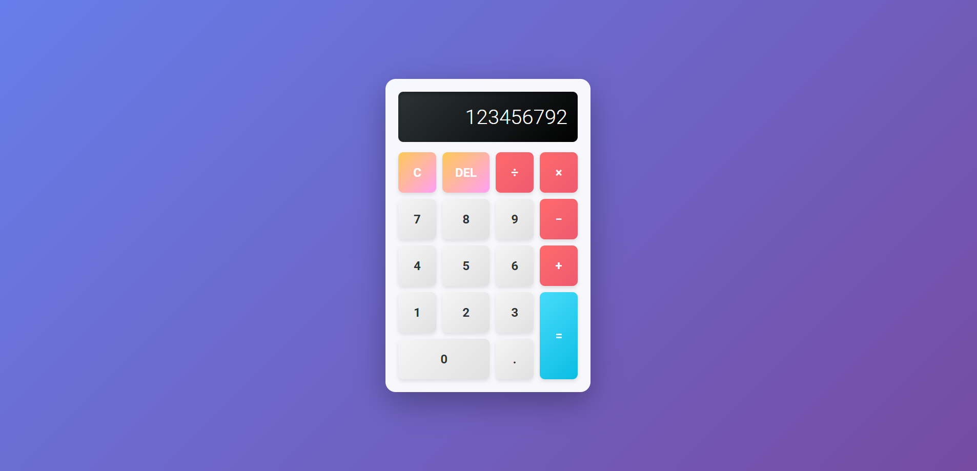 Calculator Preview